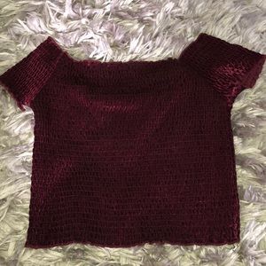 Off the shoulder top